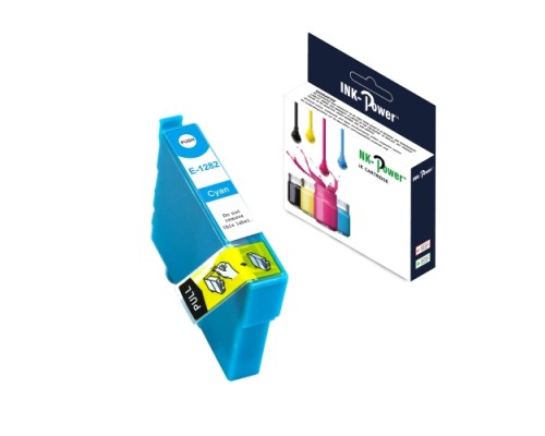 CARTUCHO COMP. EPSON E-1282 CYAN C13T12824010 6.6 ML