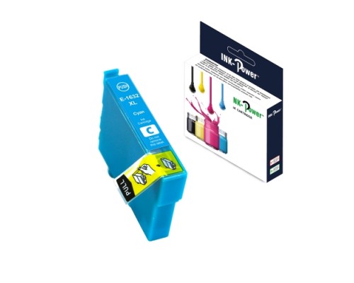 CARTUCHO COMP. EPSON E-1632 (16XL) CYAN C13T16324010