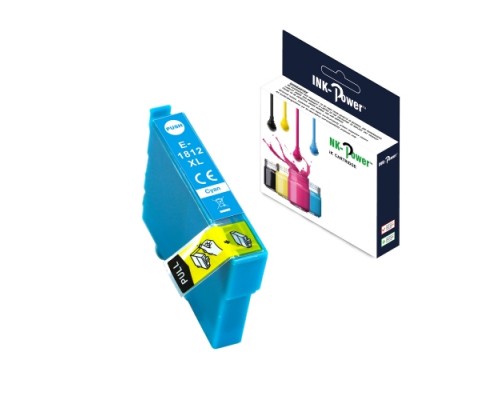 CARTUCHO COMP. EPSON E-1812 (18XL) CYAN C13T18124010