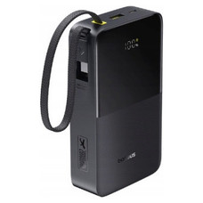OS-BASEUS ENERFILL FC51 BIPOW2 PRO DIGITAL DISPLAY POWER BANK WITH BUILT-IN CABLE 20000MAH 22.5W COSMIC BLACK (Espera 4 dias)