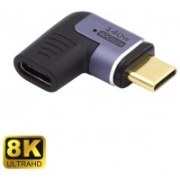 ADAPTADOR USB-C EWENT MACHO-HEMBRA MAGNETICO PD140W PURPURA