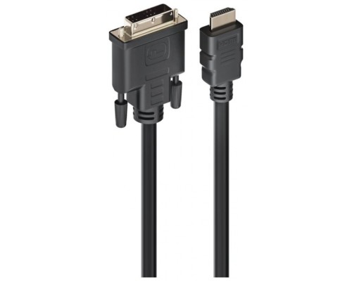 Ewent EC1351 adaptador de cable de vídeo 3 m HDMI tipo A (Estándar) DVI-D Negro (Espera 4 dias)-SX3 Ewent EC1351 adaptador de cable de vídeo 3 m HDMI tipo A (Estándar) DVI-D Negro (Espera 4 dias)