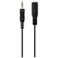 Ewent EW-220200-030-N-P cable de audio 3 m 3,5mm Negro (Espera 4 dias)