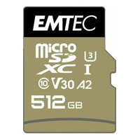 MEMORIA SD MICRO 512GB EMTEC SPEEDIN PRO 100MB/S SD +-14SX MEMORIA SD MICRO 512GB EMTEC SPEEDIN PRO 100MB/S SD +