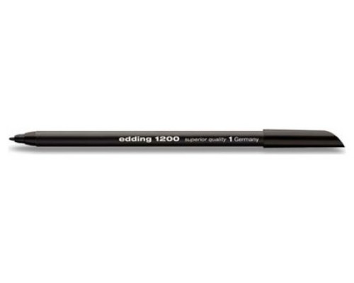 ROTULADOR PUNTA FINA 1200 NEGRO EDDING 1200-01 (MIN10) (Espera 4 dias)