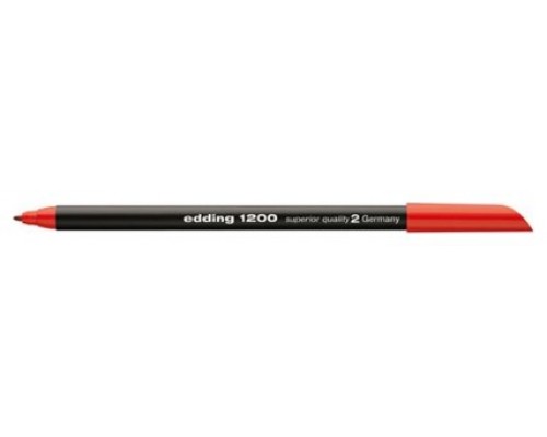 ROTULADOR PUNTA FINA 1200 ROJO EDDING 1200-02 (MIN10) (Espera 4 dias)