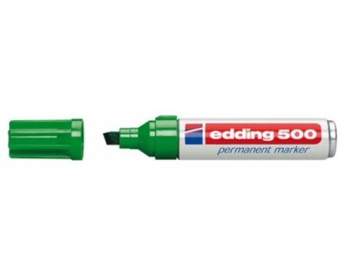 MARCADOR PERMAMENTE PUNTA BISELADA 2-7MM. VERDE EDDING 10500-04 (Espera 4 dias)