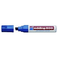 MARCADOR PERMANENTE PUNTA BISELADA 4-12MM 800 AZUL EDDING 800-03 (MIN5) (Espera 4 dias)