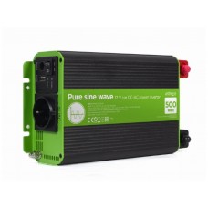 INVERSOR CORRIENTE DC-AC GEMBIRD  COCHE DE ONDA SINUSOIDAL PURA DE 12 V 500 W