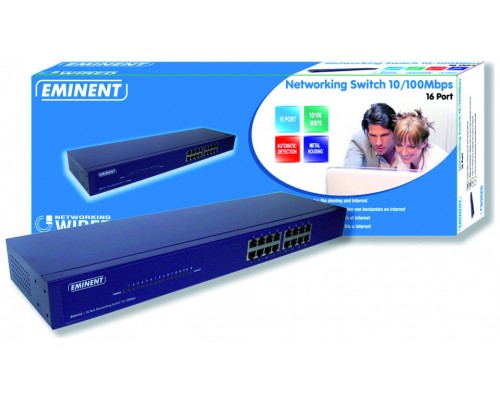 EMINENT SWITCH 10/100 16 PTOS (Espera 4 dias)-SX12 EMINENT SWITCH 10/100 16 PTOS (Espera 4 dias)