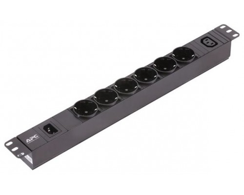 APC EPDU1010B-SCH unidad de distribución de energía (PDU) 7 salidas AC 1U Negro (Espera 4 dias)