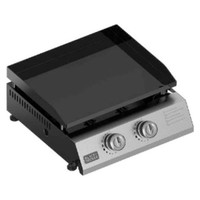 PAE PLANCHA BLACK+DECKER GAS 2 QUEM. ACE. INOX.-80SX PAE PLANCHA BLACK+DECKER GAS 2 QUEM. ACE. INOX.
