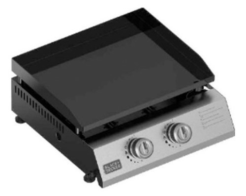 PAE PLANCHA BLACK+DECKER GAS 2 QUEM. ACE. INOX.-SX80 PAE PLANCHA BLACK+DECKER GAS 2 QUEM. ACE. INOX.