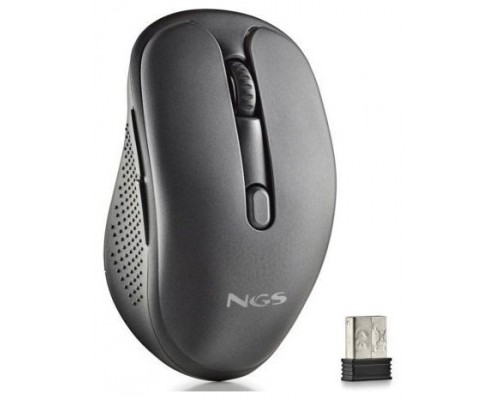 RATON NGS EVO SPOOK 1600DPI INALAMBRICO USB-A NEGRO (Espera 4 dias)