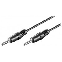 CABLE DE AUDIO ESTEREO DE 3,5 MM M A 3,5 MM M DE 1,5 METROS