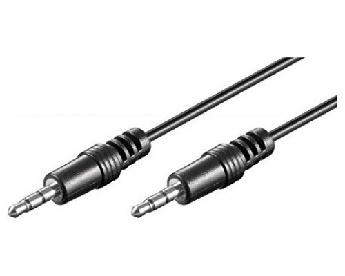 EWENT CABLE AUDIO 3,5mm stereo M - 3.5mm M. 2m (Espera 4 dias)