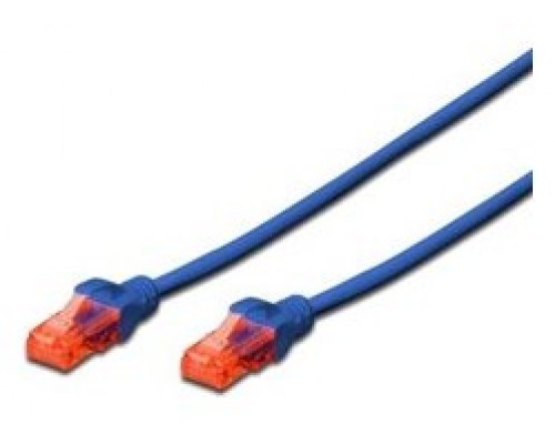 Ewent EW-6U-050B cable de red Azul 5 m Cat6 U/UTP (UTP) (Espera 4 dias)