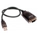 CABLE USB EWENT USB2.0 A/M - SERIE DB9 RS232 NEGRO (Espera 4 dias)