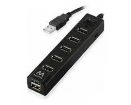 EWENT HUB 7 Ptos ON/OFF USB 2.0