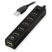 EWENT HUB 7 Ptos ON/OFF USB 2.0