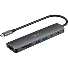DOCKING EWENT EW1152 USB-C 7EN1 HDMI USB-C 2XUSB-A LECTOR SD MICROSD-SX7 DOCKING EWENT EW1152 USB-C 7EN1 HDMI USB-C 2XUSB-A LECTOR SD MICROSD