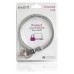 Ewent EW1241 cable antirrobo Plata 1,5 m (Espera 4 dias)