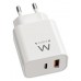 EWENT EW1318 Cargador rápido USB-C PD 20W USB-A QC-SX2 EWENT EW1318 Cargador rápido USB-C PD 20W USB-A QC