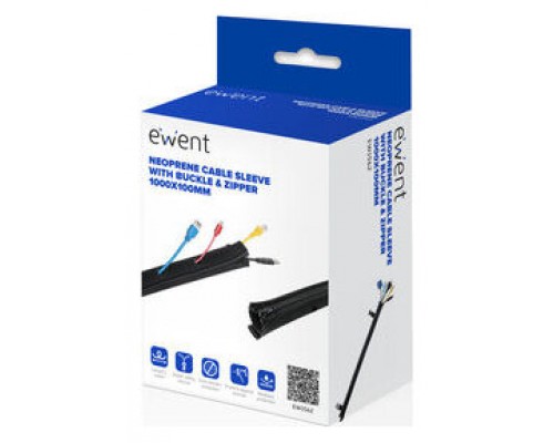 MANGUITO PROTECTOR NEOPRENO EWENT EW1562 PARA CABLES (Espera 4 dias)
