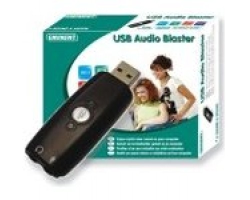 TARJETA DE SONIDO EWENT EW3751 USB 5.1 AUDIO BLASTER (Espera 4 dias)