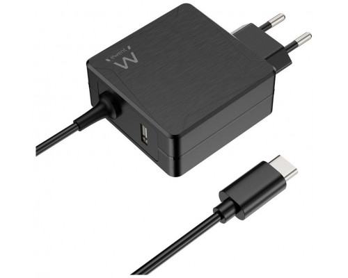 CARGADOR DE PARED EWENT EW3978 USB-C CON PD 65W + (Espera 4 dias)