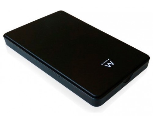 EWENT CARCASA HD 2.5" USB 2.0 SIN TORMILLOS. NEGRO (EW7030) (Espera 4 dias)