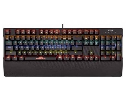 TECLADO GAMING RGB MECHANICAL F115 KEEPOUT (Espera 4 dias)