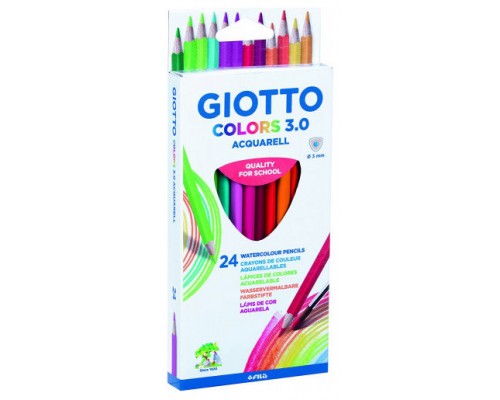 ESTUCHE 24 LAPICES Giotto Colors 3.0 F276700 (Espera 4 dias)