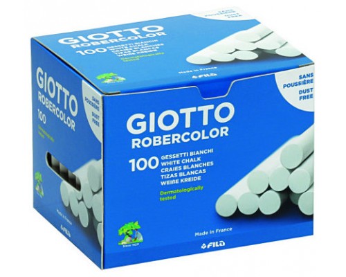 CAJA 100 TIZAS BLANCAS GIOTTO F538800 (Espera 4 dias)