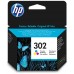 HP Cartucho Nº302 Color - OfficeJet 3830