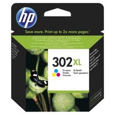 Cartucho de tinta original HP 302XL de alta capacidad