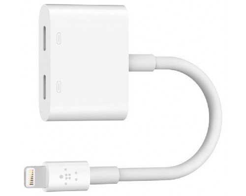 ADAPTADOR BELKIN F8J198BTWHT  AUDIO + CARGA LIGHTNING