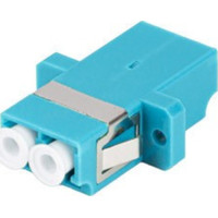 ADAPTADOR FIBRA OPTICA LANBERG LC/UPC OM3 MULTIMODO DUPLEX AZUL TURQUESA-2SX ADAPTADOR FIBRA OPTICA LANBERG LC/UPC OM3 MULTIMODO DUPLEX AZUL TURQUESA