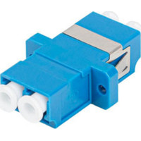 ADAPTADOR FIBRA OPTICA LANBERG LC/UPC MONOMODO DUPLEX AZUL-2SX ADAPTADOR FIBRA OPTICA LANBERG LC/UPC MONOMODO DUPLEX AZUL