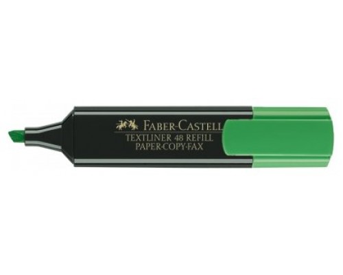 MARCADOR FLUOR TEXTLINER VERDE FABER CASTELL 154863 (MIN10) (Espera 4 dias)