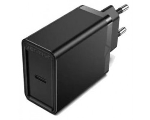 CARGADOR PARED 30W USB-C 2.4A NEGRO VENTION (Espera 4 dias)
