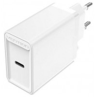 CARGADOR PARED 30W USB-C 2.4A BLANCO VENTION (Espera 4 dias)