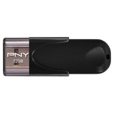 MEMORIA USB 2.0 PNY 32GB ATTACHE 4 NEGRO-SX4 MEMORIA USB 2.0 PNY 32GB ATTACHE 4 NEGRO