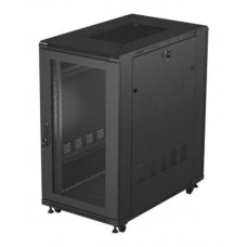 ARMARIO LANBERG RACK 19" 22U 600X1000 FLAT PACK PUERTA PERFORADA NEGRO-SX33 ARMARIO LANBERG RACK 19" 22U 600X1000 FLAT PACK PUERTA PERFORADA NEGRO