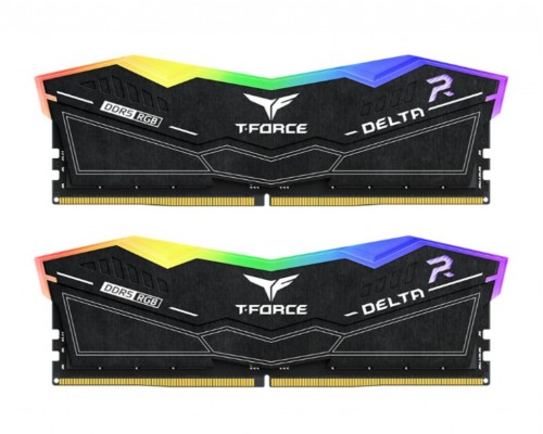 DDR5 TEAMGROUP T-FORCE DELTA RGB 8GB X2 6000 NEGRO