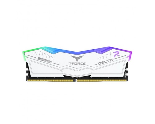 DDR5 TEAMGROUP T-FORCE DELTA RGB 32GB X2 6000 BLANCO