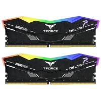 DDR5 TEAMGROUP T-FORCE DELTA RGB 16GB X2 6000 NEGRO CL30-39-39-76 1.4V-35SX DDR5 TEAMGROUP T-FORCE DELTA RGB 16GB X2 6000 NEGRO CL30-39-39-76 1.4V
