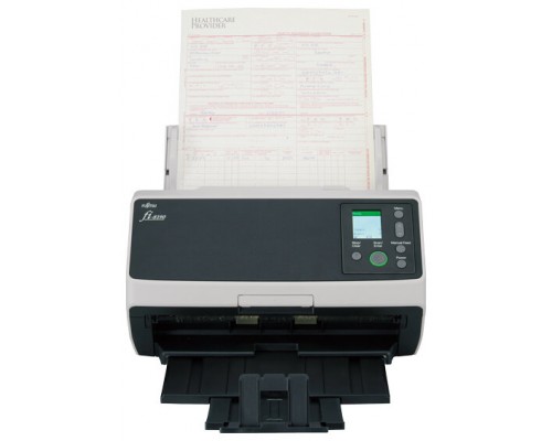 RICOH - FUJITSU Escaner fi-8190, Escaner Departamental LED Gigabit Ethernet USB 3.2 con ADF, Duplex, A4, 90 ppm/180 ipm.