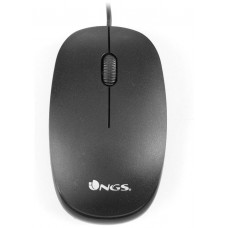 NGS WIRED MOUSE FLAME BLACK (Espera 2 dias)