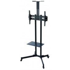 TooQ - Soporte TV FS1470M-B - Para Suelo - Con Ruedas